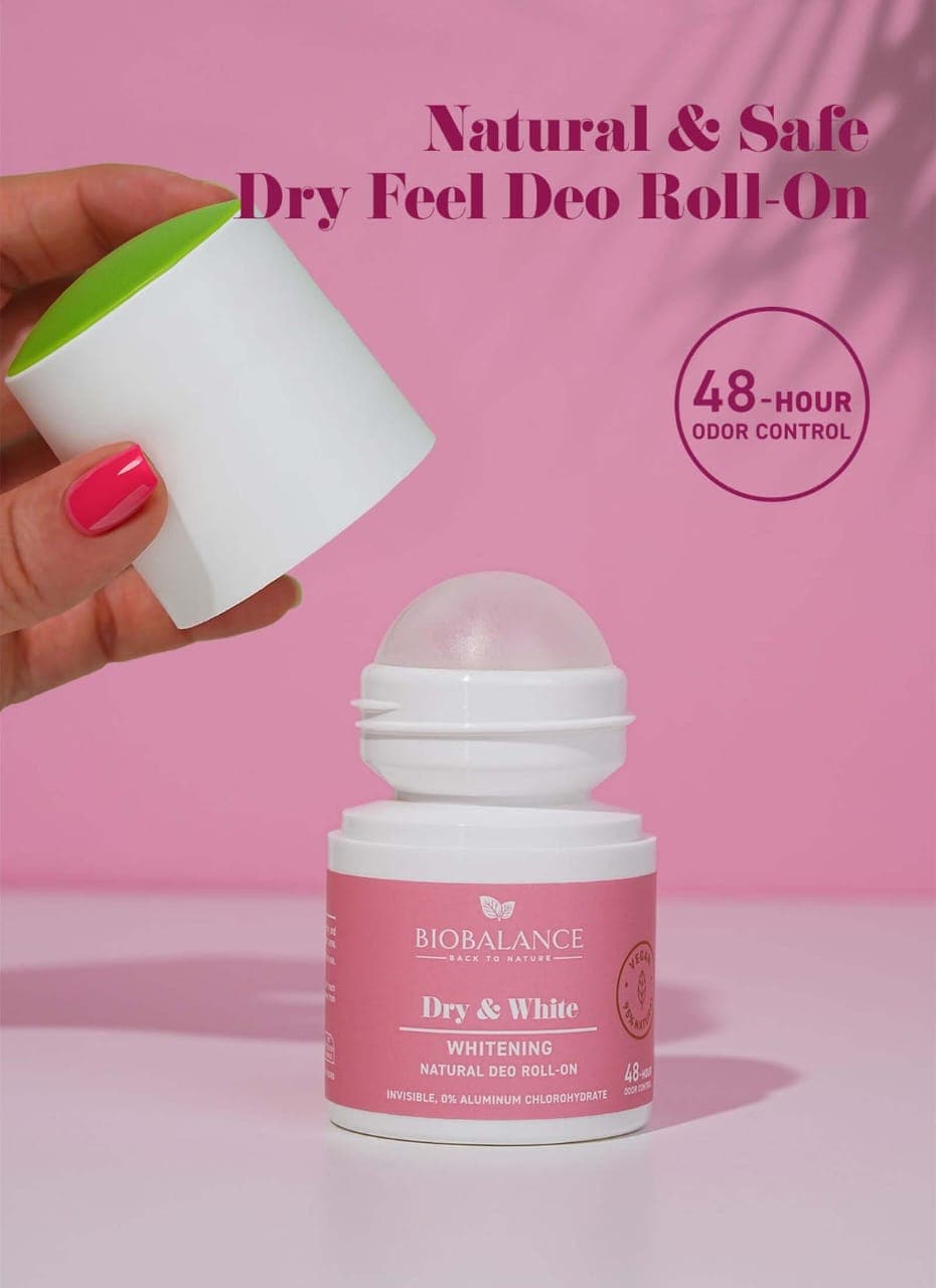 BIOBALANCE DRY / WHITE DEO ROLL 50 ML