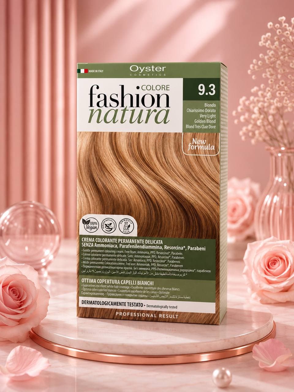 Fashion Natural Hair Color No. 9.3