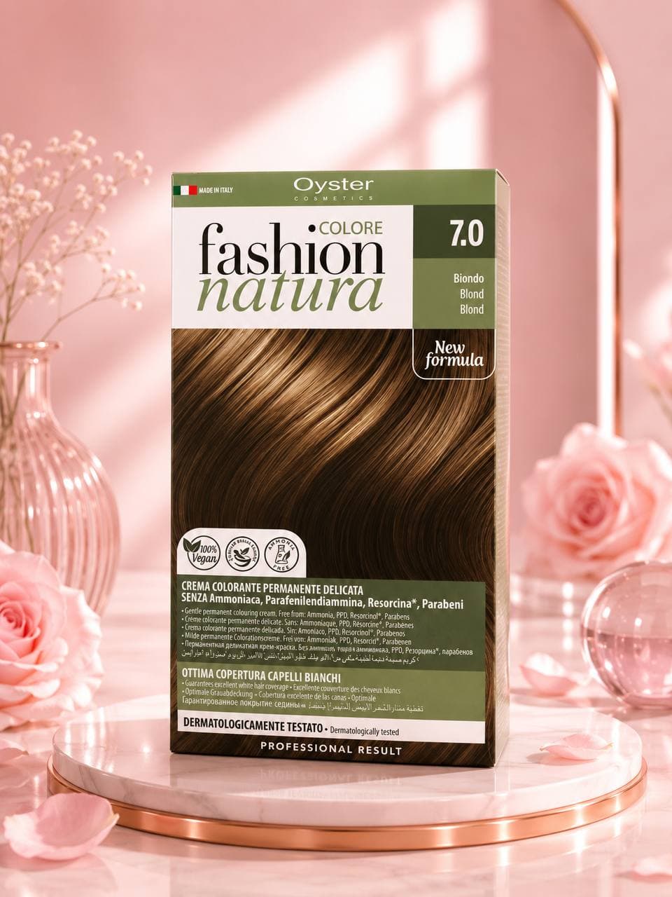 Fashion Natural Hair Color No. 7.0